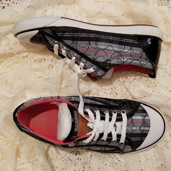 Coach Shoes - Coach signature sneakers